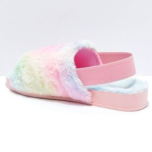 Fur Slide Sandals